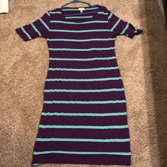 LuLaRoe Dresses & Skirts - Lularoe Julia dress sz Large